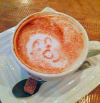 PICOさんのカフェオレ！！カワイイ