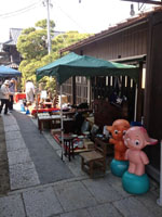 笠間稲荷の門前楽市も開催しておりました。