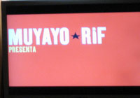 Muyayo Rifさんのライブ前♪